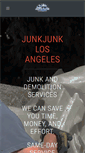 Mobile Screenshot of junkjunklosangeles.com