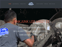 Tablet Screenshot of junkjunklosangeles.com